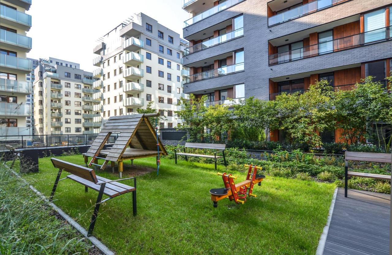 Apartamenty Warszawskie Delux Siedmiogrodzka วอร์ซอ ภายนอก รูปภาพ